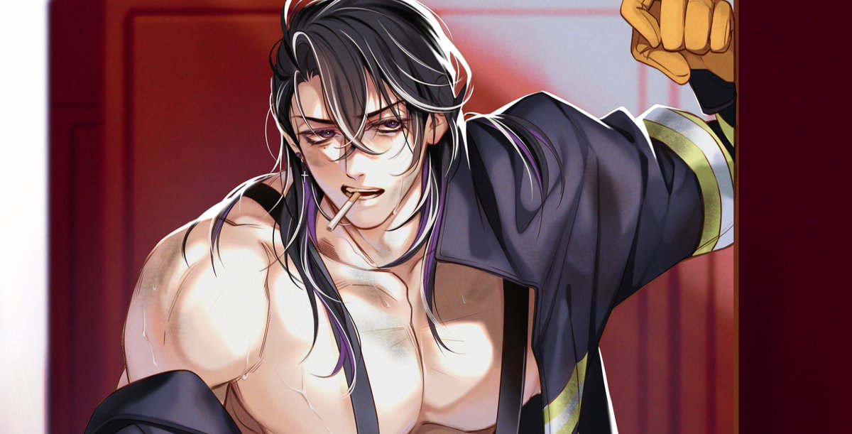 TwoHalfStudios's tweet photo. fireman 5012 my kitchen is on fire, help

(full image is 🔞 on p@treon!) https://t.co/AYCOH6McL2