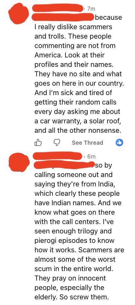 tungsten_cap's tweet photo. $NBIS my argument with racist in the comments of Facebook live hearing. https://t.co/HkubZORAfl