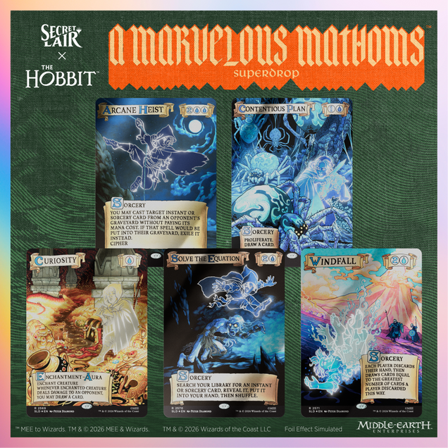 cube_mtg's tweet photo. 楽天ブックス予約開始
MTGホビットのSecret lair

製品一覧
✅https://t.co/FjPWF8KlzZ

Out of Sight Editionという特別な加工の製品も！

PR https://t.co/hCb33s1f4m