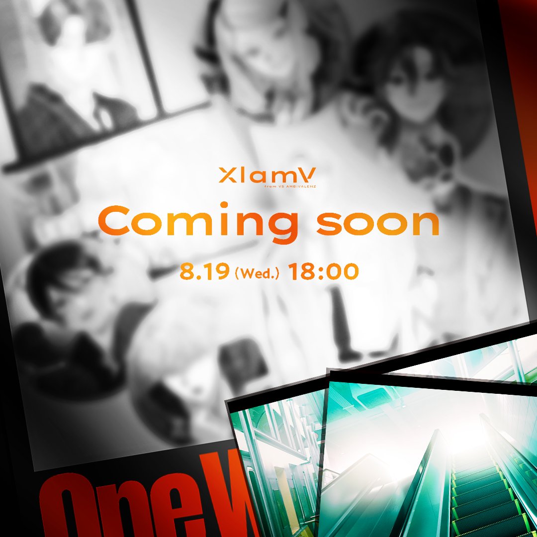 vsa_official_jp's tweet photo. ▬▭▬▭▬▭▬▭▬▭▬▭▬

　 　XlamV
  8.19(Wed.) 18:00-

   Coming soon...

▬▭▬▭▬▭▬▭▬▭▬▭▬

#ビバレン #クランヴ https://t.co/SUeagc0wYK