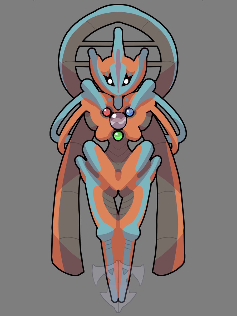 ArtsyAegis's tweet photo. Mega Deoxys concept I worked on today https://t.co/RkHMnqZXs7