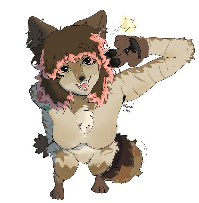 SyphuzzYeener's tweet photo. @CrossfireHiena Hear out Hexa The Hyena! 👀 https://t.co/V9BsUhK8pe