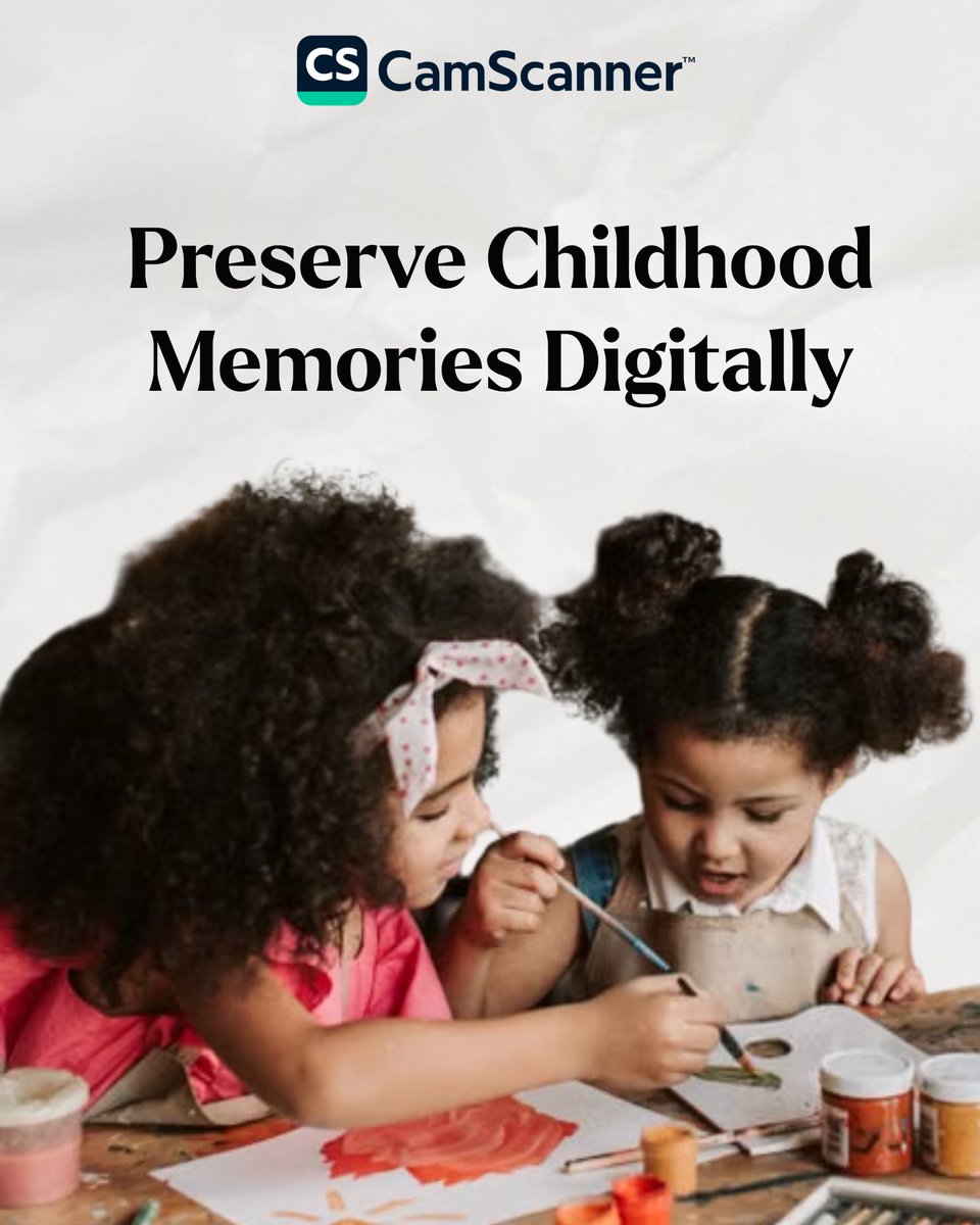 CamScanner's tweet photo. From old pages to digital memories ✨#CamScanner #DigitalMemories  #ChildMmemorie https://t.co/IiQROJj8vZ