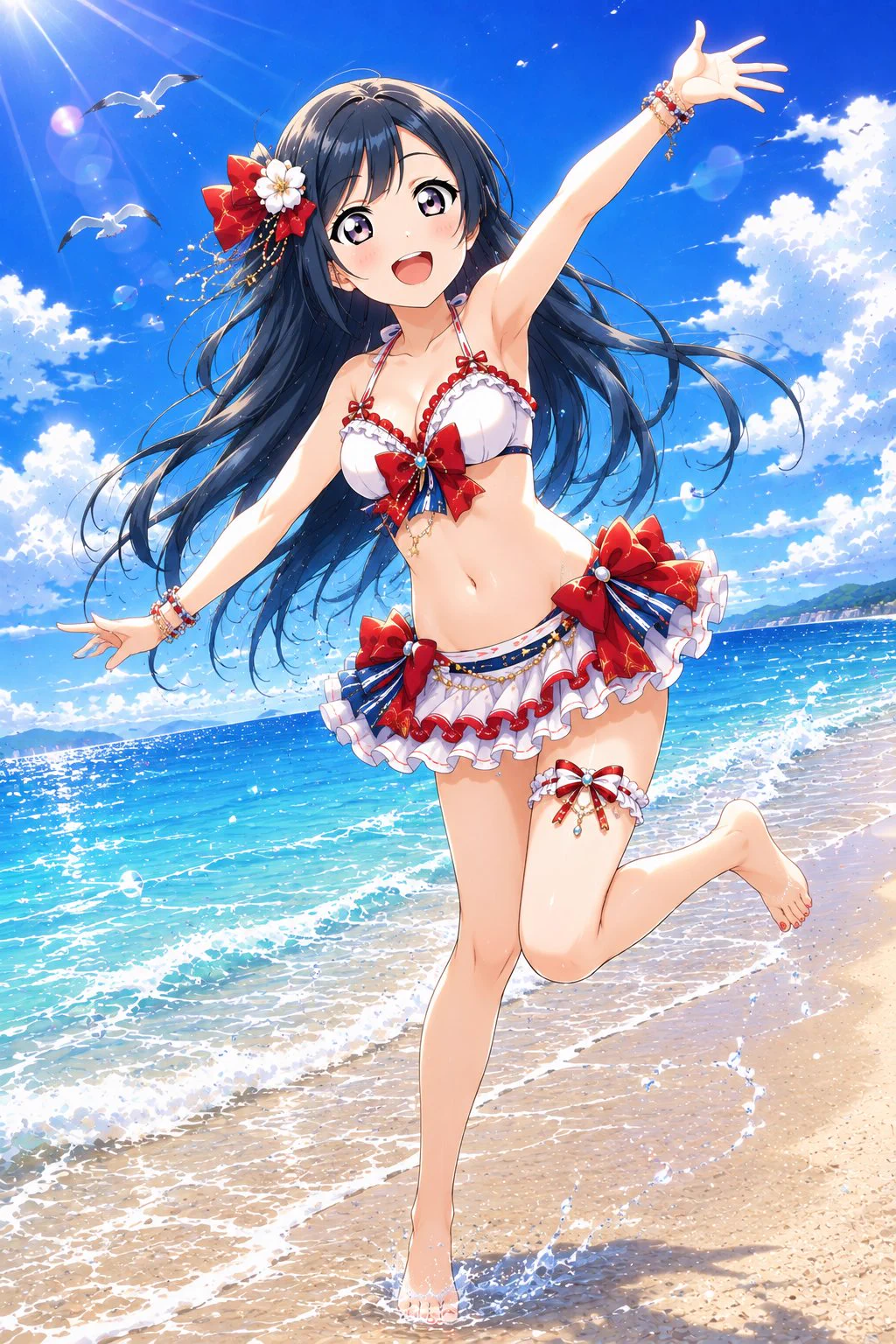 ぴかっとアニメ イラストポスター A1 サザンクロス はるかぜせつな メガネ生活 😭AIイラスト術師🖼️🎨 on X: 