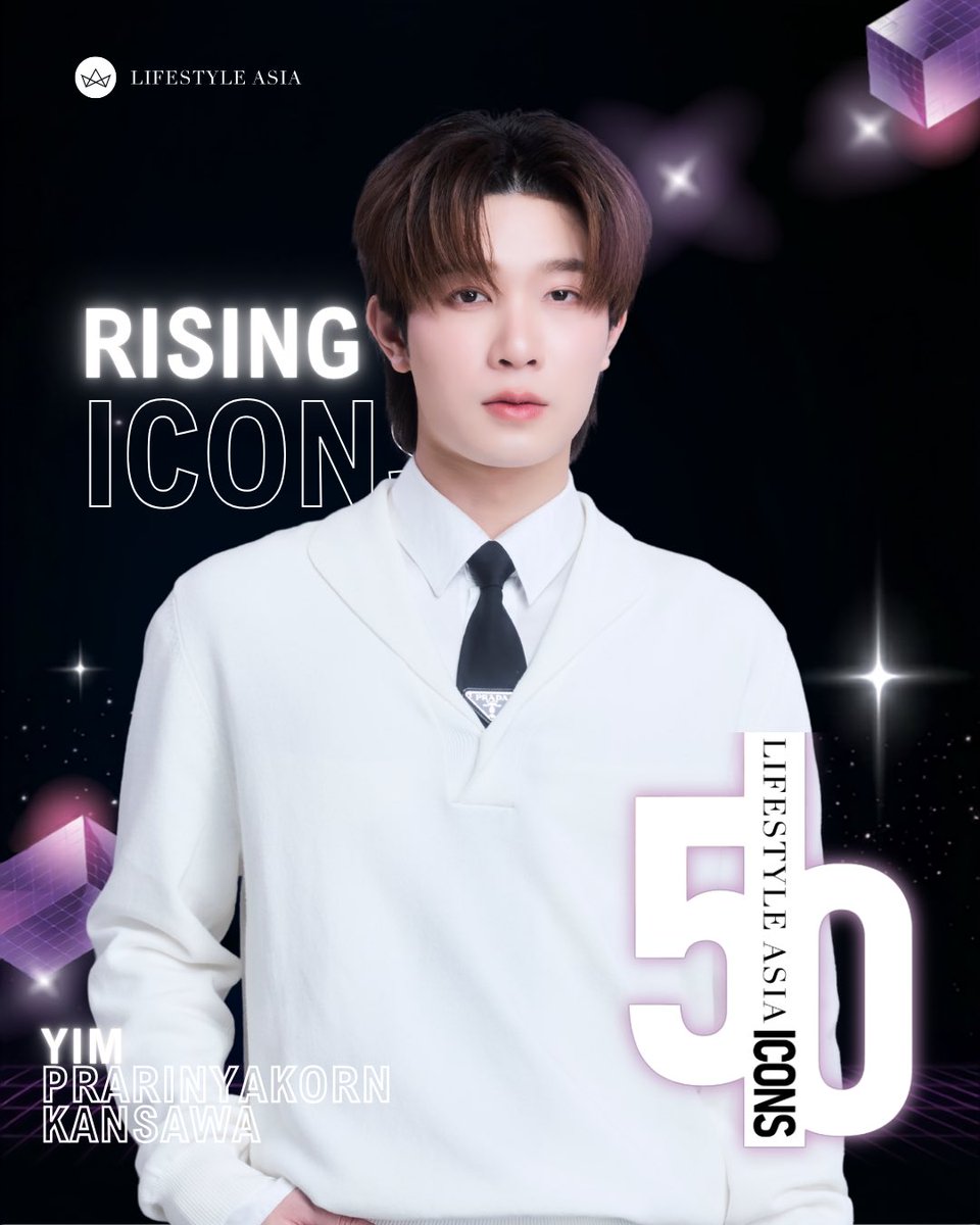 LSAthai's tweet photo. รายชื่อผู้ที่ได้รับรางวัล Lifestyle Asia 50 ICONS สาขา ‘Rising Icons’ ประจำปี 2026 🌟  
  
แฟนคลับสามารถคอมเมนต์เป็นกำลังใจให้เหล่า ICONS ของคุณที่ด้านล่างนี้ได้เลย แล้วมาร่วมเฉลิมฉลองไปพร้อมกันในวันที่ 20 สิงหาคมนี้!   
 
#LSA50ICONS2026 #LSA50ICONS #LifestyleAsiaTH https://t.co/y9SHHR3nHr
