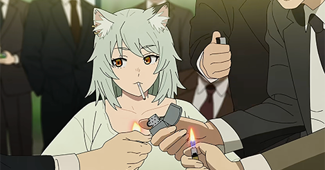 HKBS_JP's tweet photo. ヤニねこ、香港で喫煙条例違反とされ配信停止
日本の人気アニメ「ヤニねこ」の香港での配信が、香港の喫煙条例に違反しているとの理由で停止されました。
https://t.co/X2e506SOag https://t.co/ncL3wa9Bo9