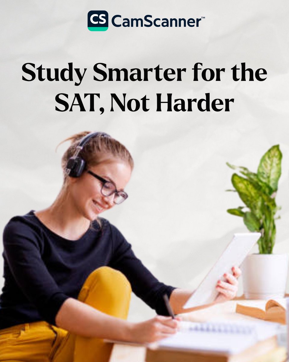 CamScanner's tweet photo. SAT prep starts with organized notes.
Scan, save, and review your study materials anytime with CamScanner.
#SATPrep #CamScanner https://t.co/WqOJOTnZps