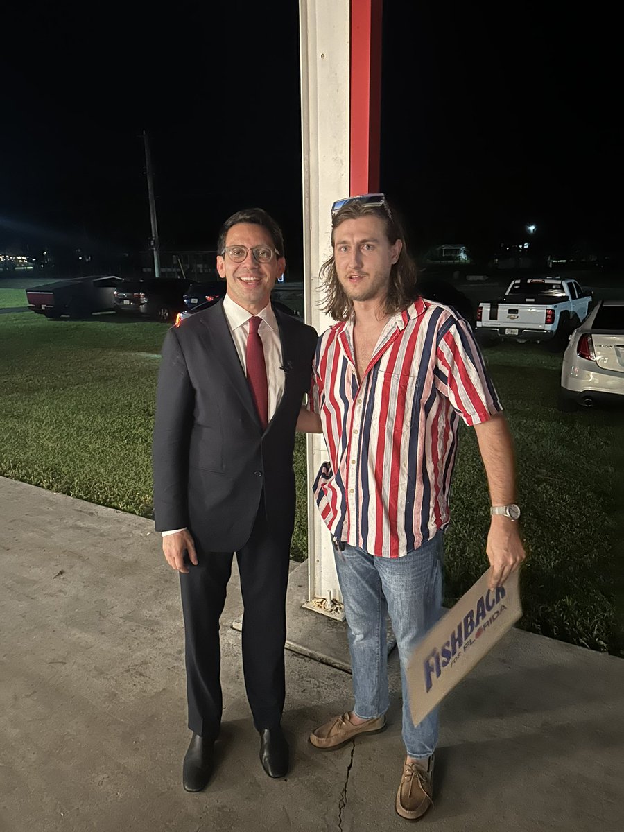 OldWorldFL's tweet photo. Everybody go vote @j_fishback for Florida Governor tomorrow 🍊 https://t.co/4zCkP9peiR