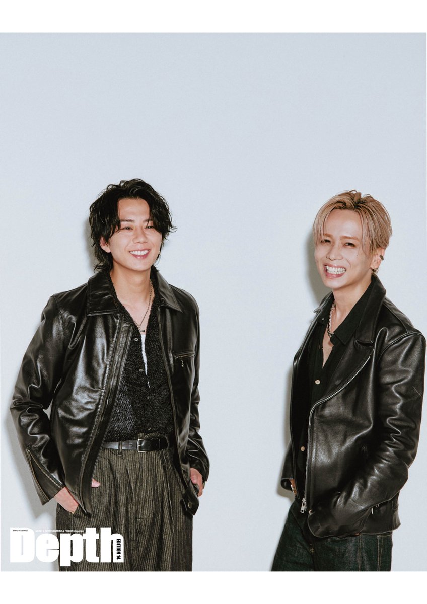 yori591203's tweet photo. 皆様宜しくお願いします😁

『Depth EDITION 14』8月18日発売

＜URL＞
https://t.co/5bx9vgZ24S

interview：武市尚子
photo：安川結子

♯DepthEDITION14 #北山宏光 #藤家和依 https://t.co/EHwPEOVxck