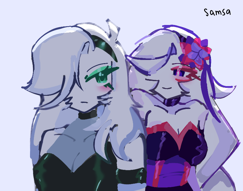 Atlasvz9c's tweet photo. #fnfDira #Dirafnf #fanart 
I still don’t understand who Misty Lia is to Dira https://t.co/6AB0KoCrZ7