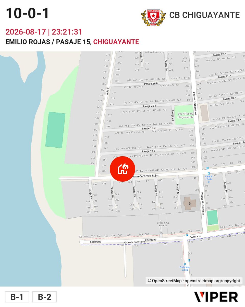 centralcbchigte's tweet photo. 10-0-1 EMILIO ROJAS / PASAJE 15 B-1, B-2 https://t.co/DIikQXmvG8