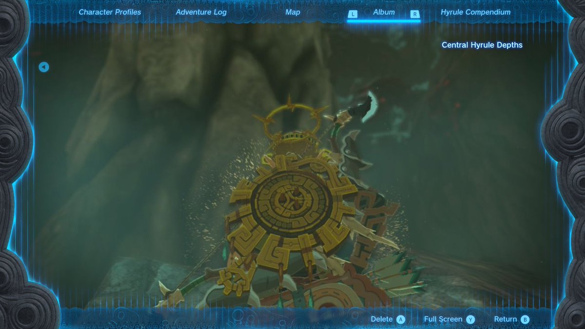 SErixavier2's tweet photo. @NintendoAmerica @NintendoUK @NintendoEurope I did it, gamers. ^^ I climbed from the bottom of Gloom's Approach in Tears of the Kingdom...all the way up to the airborne section of Hyrule Castle. I was the first person to do so. ^^ https://t.co/NxU5nkx9wy