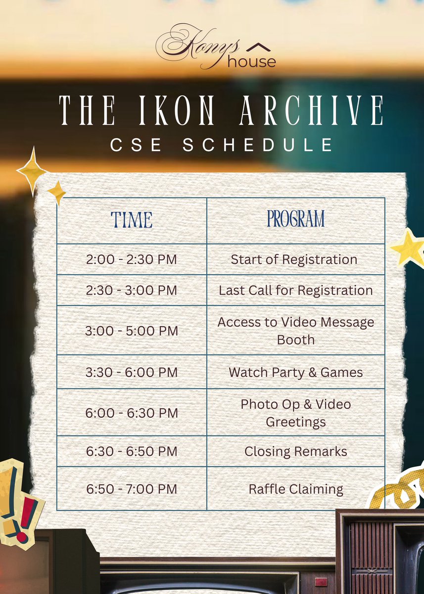 allaboutkonys's tweet photo. 13 DAYS TO GO! 

The countdown to THE iKON ARCHIVE has officially begun! As we get closer to celebrating iKON’s anniversary together, we’re excited to finally share the FAQs and event schedule with you! 🥹

If you have a question that isn’t included in our FAQ list, feel free to send us a message! We’ll be more than happy to help, See you soon! 💙✨ #TheiKONArchive