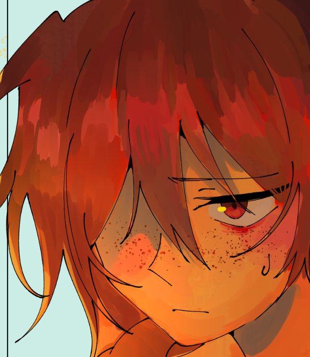 nebbeli's tweet photo. "Hii can you plz give panels of moe kris from ur freckles comic without the text?" -- ya sure .. idk which ones u want so i'll just send my favs https://t.co/2d1XrdtcFU