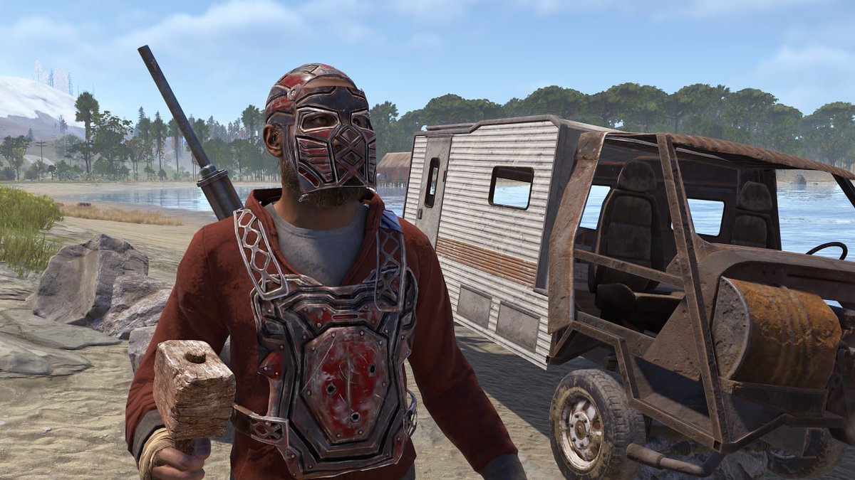 SeeJisWorkshop's tweet photo. Heavy Plate High Quality Metal set for @FcpnchStds and @playrust

link -

Chestplate
https://t.co/vFUfwSR8bH
Mask
https://t.co/4bKVvlHs4Y

@HedgesnVideos @Helkus @gerrmanman
#Rust #3d #art https://t.co/YrA5TRnwAI