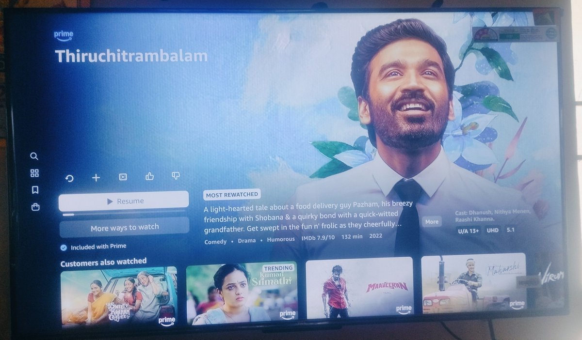 Vaathiyaar_Offl's tweet photo. Wakkali Oru ReWatch Poduvom Worth Varma Worthuu #Thiruchitrambalam 💛
@dhanushkraja @anirudhofficial

#4YearsofThiruchitrambalam https://t.co/oPdv8i80oa