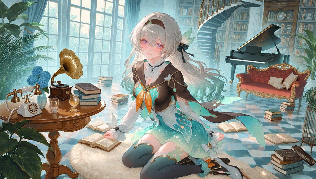 Renako_33's tweet photo. あなたのこと·····ずっと待っている···
#崩壊スターレール #Houkaistarrail #Firefly #HonkaiStarRail #ホタル #流萤 #PixAITsubakiV3 https://t.co/qLSBfemiVF