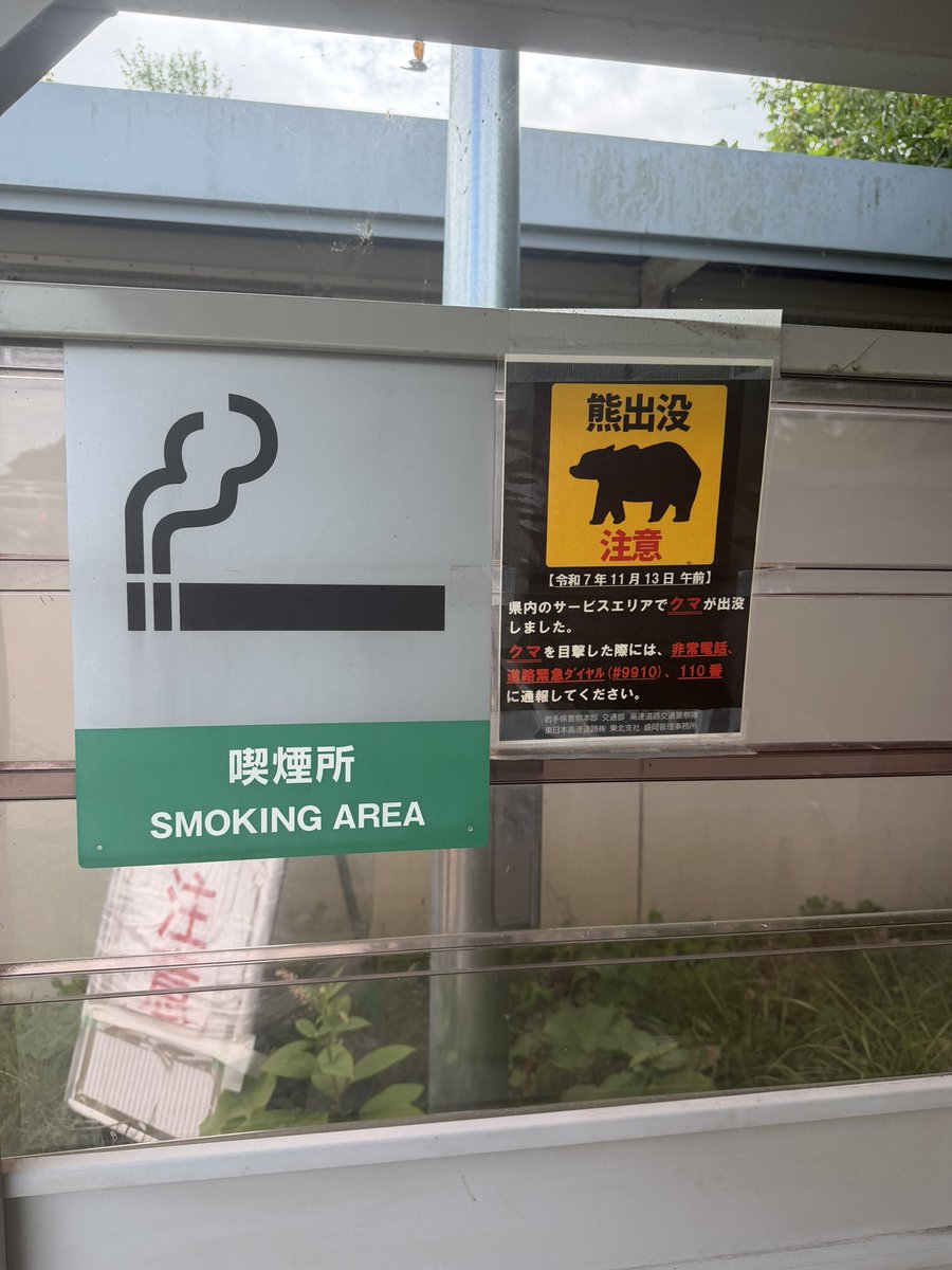 MAIN242709's tweet photo. 今日から岩手にお邪魔します！
クマ出るらしい…こわ https://t.co/gcy0IP9jbU