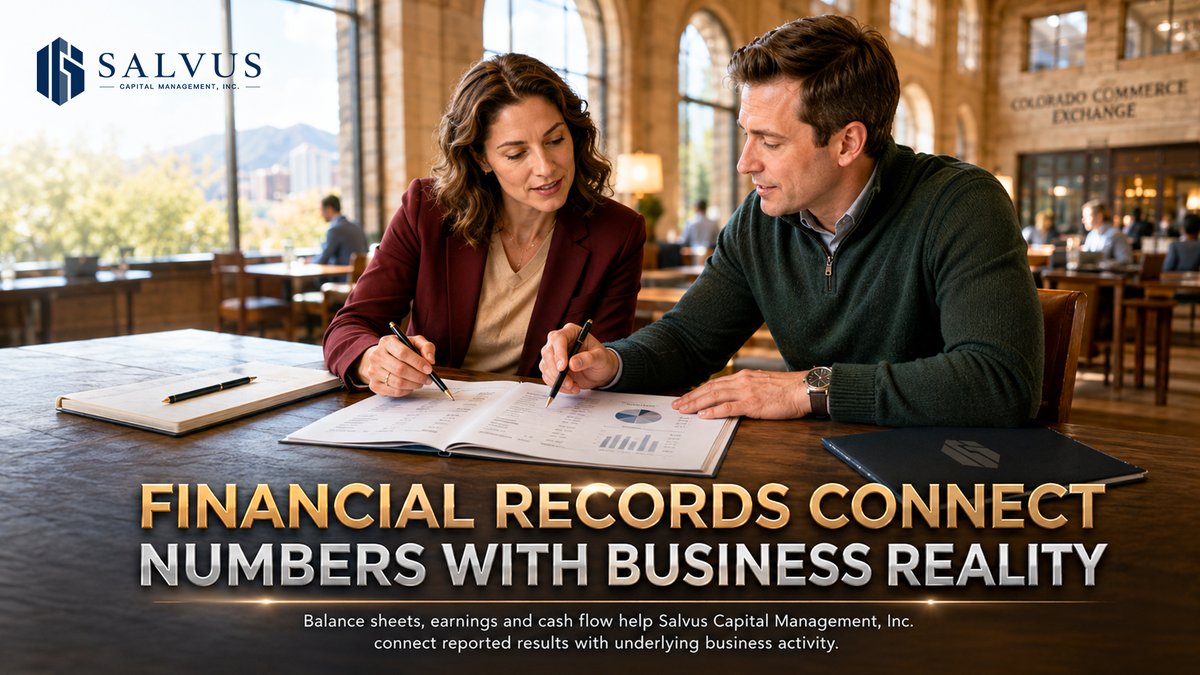 Salvus_Capital's tweet photo. 📑 Stock research goes beyond one financial figure.
🧾 Financial statements reveal how a business operates.
🔗 Salvus Capital Management, Inc. reviews company reports and results.
📚 Comparing periods can reveal deeper business changes.
#SalvusCapitalManagement #StockResearch https://t.co/RgcdGcpFSk