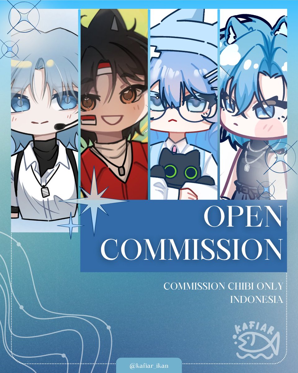 kafiar_ikan's tweet photo. OPEN COMMISSION CHIBI

form :
https://t.co/tGL2hjwJKb

Payment : gopay, dana

#commissionㅤ #chibi https://t.co/qNI4deReXO