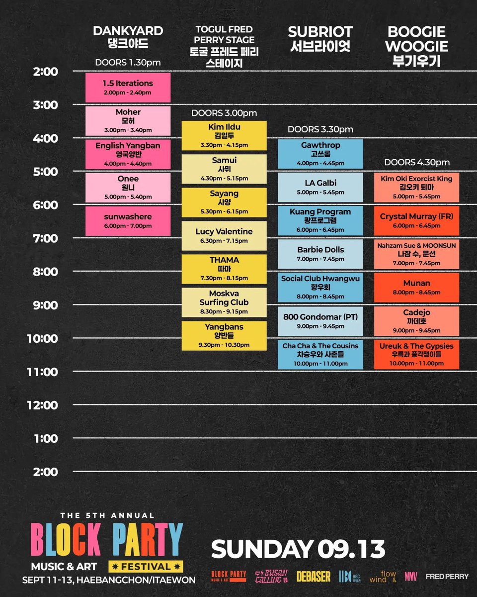 sunwashere_'s tweet photo. 2026 Block Party 블록파티에 참여합니다.
9월 13일 일요일 저녁 해방촌으로 오세요! https://t.co/4B6guJgwMx