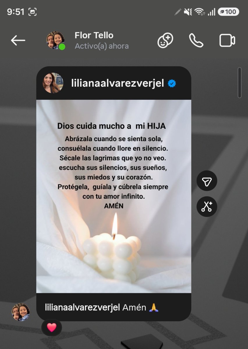 DulceDaz's tweet photo. Bien dicen que las madres sienten todo, da la casualidad que justo cuando mis dias no han sido los mejores, mi mami sin saberlo siempre me levanta el ánimo con sus mensajitos y sus palabras.. Que nunca me falte esta mujer que amo con toda el alma ❤️🥹 https://t.co/WHoBindyW1
