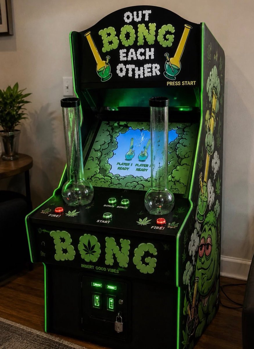 _StonersRUs_'s tweet photo. My kind of arcade game 🕹️ https://t.co/Mw15Kmogvv