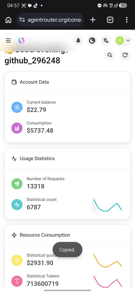 Regent_base's tweet photo. @AgentRouter_0 I really appreciate your last gift man 
But it happened again 😭

I exhaust 1000+ in a day can i get just once more to round up the project am working on 🙏 

My git ID —> github_296248 https://t.co/mb1o7DKzQP