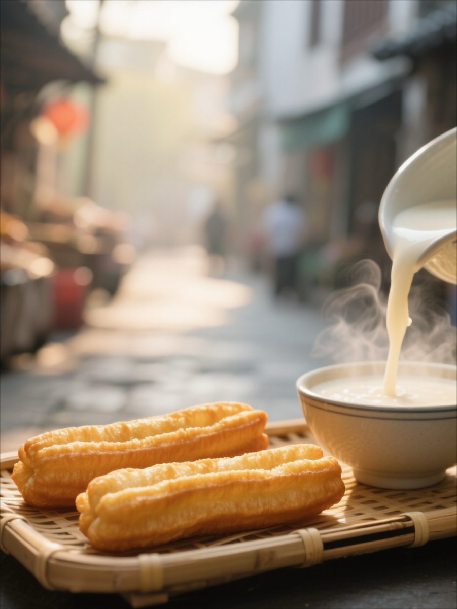 shanitmuchina's tweet photo. Craving warm, crispy street fried dough sticks—perfect with hot soy milk on a chilly morning! ， https://t.co/XITfnmfvZa