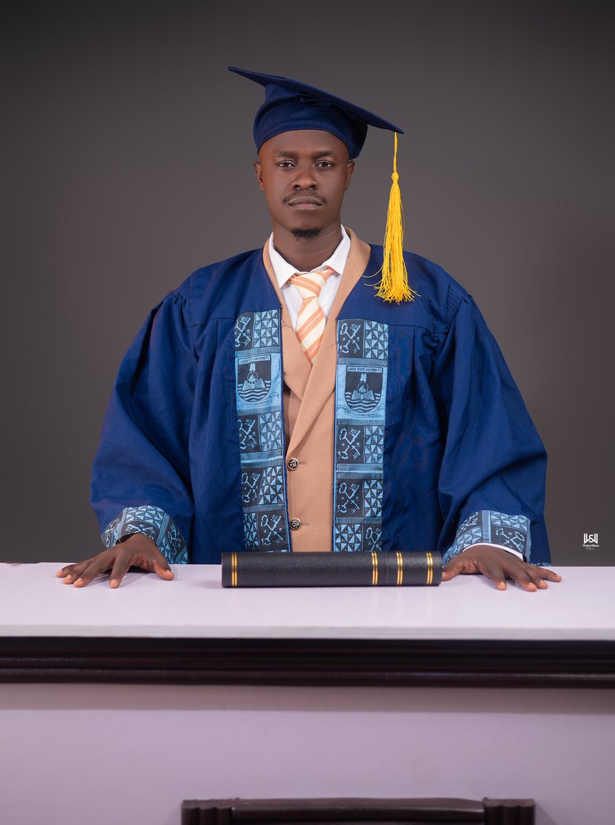 okunrinme8a's tweet photo. Okunrinmeta Samuel
https://t.co/txNJBA4guq. (Hons) First Class
First Runner-Up for the Best Graduating Student from the Department of Insurance, Lagos State University

Thank you @LASUOfficial for the lessons, experiences and knowledge.

#LASUConvocation
#Convocation
#ClassOf26 https://t.co/RqflfFHjXn