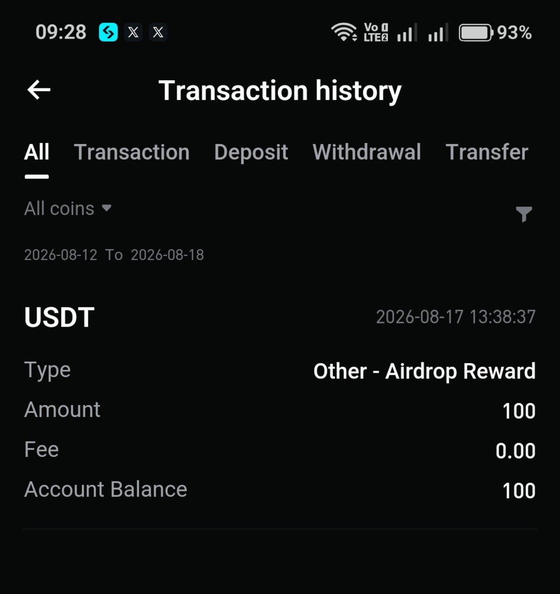 theekuchhi's tweet photo. Prize received successfully 🙏🏼
Thank you @Bitget_TradFi 

Appreciate it very much 🫡 https://t.co/vxC7qTdwtI