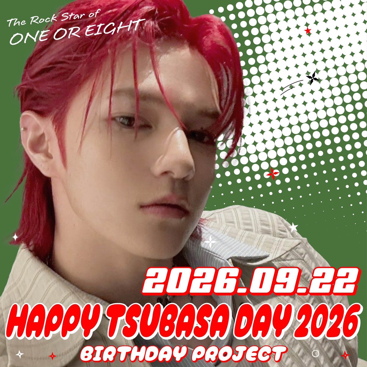 1or8_1derz_jp's tweet photo. _ 🎂

#ONEOREIGHT 🇯🇵ファンベース企画
💚 #HappyTsubasaDay2026 💚

日本での #TSUBASA 誕生日ビジョン広告
掲載に向けてクラファンを開始します✨

🗓️募集期間
8月18日13:00〜8月25日00:00

詳細
▶︎ https://t.co/tdSORqqLAF

お名前掲載希望の方は
必ず入力済みか確認後に申請をお願いします🙇🏻 https://t.co/huD3f3OG9r