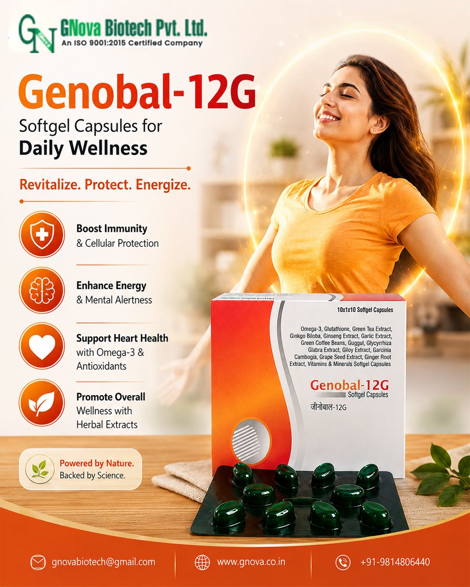 gnovabiotech_'s tweet photo. Shaping Tomorrow’s Healthcare with Gnova Biotech — Innovation Driven by Scientific Excellence

https://t.co/K8cz1skC03
gnovabiotech@gmail.com
Call us: +919814806440
#gnovabiotech #pcdfranchise #pharma #PCDfranchise #franchiseopportunities #toppcdfranchise https://t.co/skok00NMFc
