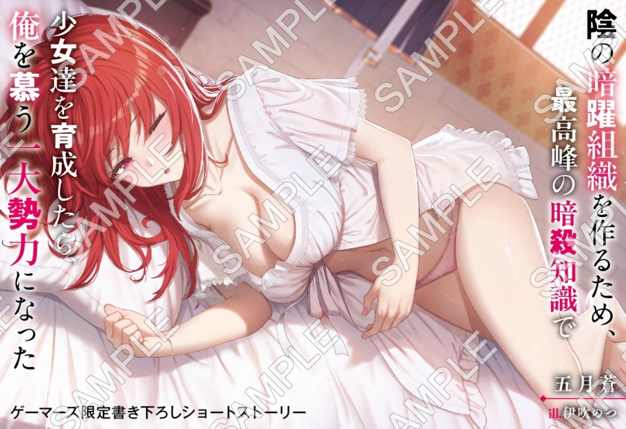 gamers_on_shop's tweet photo. ～明日の発売新刊情報～
ファンタジア文庫
「陰の暗躍組織を作るため、最高峰の暗殺知識で少女達を育成したら、俺を慕う一大勢力になった」が発売！

購入特典『五月 蒼先生書き下ろし4Pブックレット』@Satuki_a2o

通販でのご購入はこちら⇒https://t.co/fNDZCekkTH https://t.co/OzarHtD7Ob