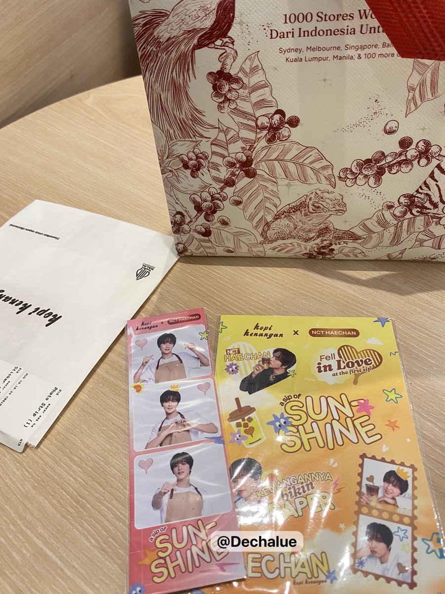 Dechalue's tweet photo. cup sleeve nya hbs😣 
tp gpp✨
#KopiKenanganxNCTHAECHAN https://t.co/5tXoRTKs6S