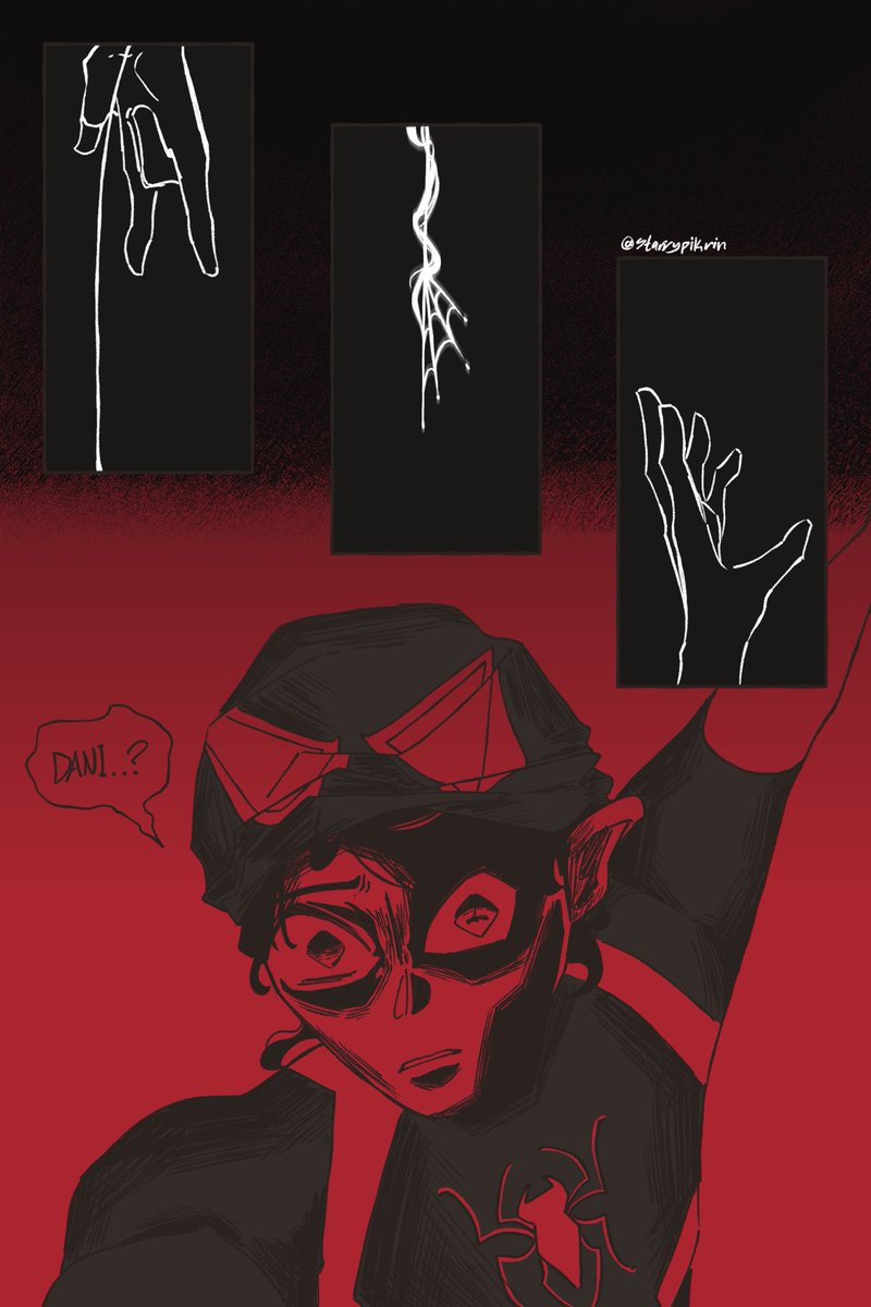 starrypikrin's tweet photo. IM BORED LETS GO TO HELL #spiderrin https://t.co/9CLJ9zFcS3