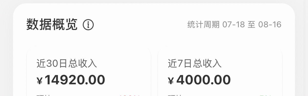 kongge_space's tweet photo. X 反正没什么人看，上个月赚了 8 万多，在这里拆解下我的收入构成。

8 万多的收入在自媒体行业真不算多，何况还要加上我的工资。来源主要分五类：商单、社群、咨询、工资、产品

商单有三万多，有接近 10 单，主要在小红书、公众号、B 站

咨询有一万多，客源是自己公众号读者、还有在我个人网站来的，我的咨询价格不高，500 一小时，但是也有接企业服务，大几千一个月的。

社群是来源于读者订阅，这个我精力有限，没有推广，偶尔有订阅的，一个月有一两千

产品是我自己做的，还有和合伙人做的，好几款产品，一个月也有小几千。

工资对我意义很大，给我提供一个舒服工作场所，规律的生活，拉满的社保和公积金。

虽然在做副业，但是一点没影响我的工作，我的工作量可能是全组最高的，但是因为有 AI 的加持，产品几乎只需要做沟通决策，不用码字、画图了，所以我也不理解那么多产品经理在忙什么。

目前我达到了工作，生活和副业三者平衡的状态，累但工作之外的生活也在好好经营。

如果辞职了，我可能会好好经营下社群推广、产品收入，靠商单是不可持续的坏生意。

如果感兴趣，我再拆解下我做自媒体的经验。