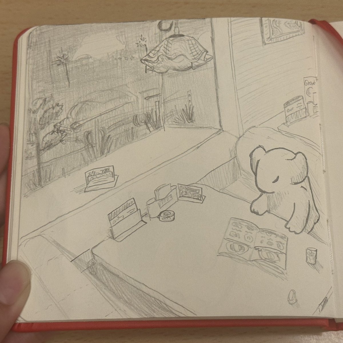 kibosidou's tweet photo. #イラスト
 なんかのファミレスにて https://t.co/6i0egYZ6xd