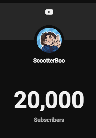 ScootterBoo's tweet photo. THANK YOU GUYS SO MUCH FOR 20K!!! https://t.co/sTTbrJeS3n