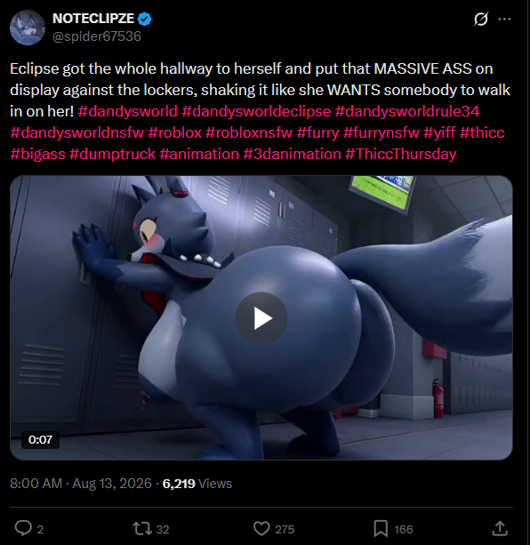 SolOnryo's tweet photo. Well then I guess if anything, people  really like that animation but why steal it and continue to throw it into a horrid ai filter 

Can I not catch a break? https://t.co/n47ixF0v1W