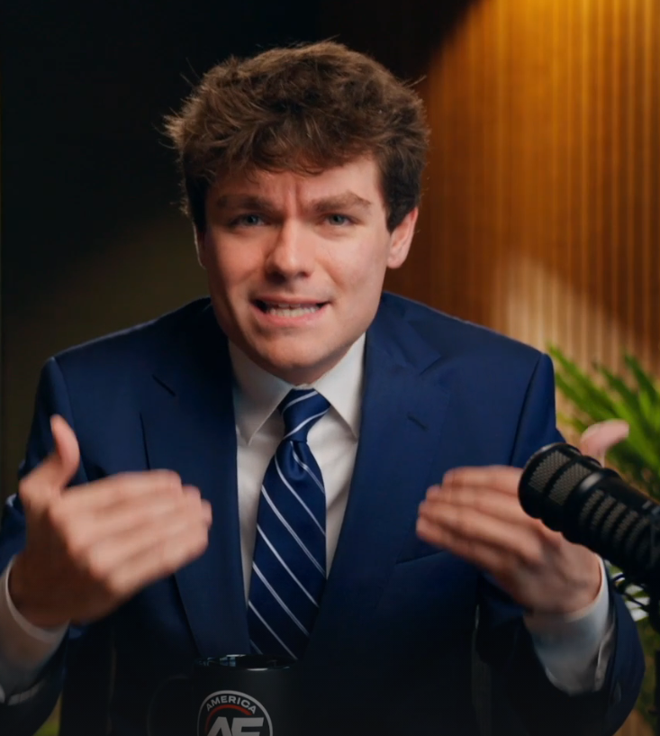 GPostX's tweet photo. BREAKING: Nick Fuentes officially turned 28!

The unc to super unc pipeline is complete.

Happy birthday king!

Follow: @GPostX https://t.co/GuNl3xy5bP