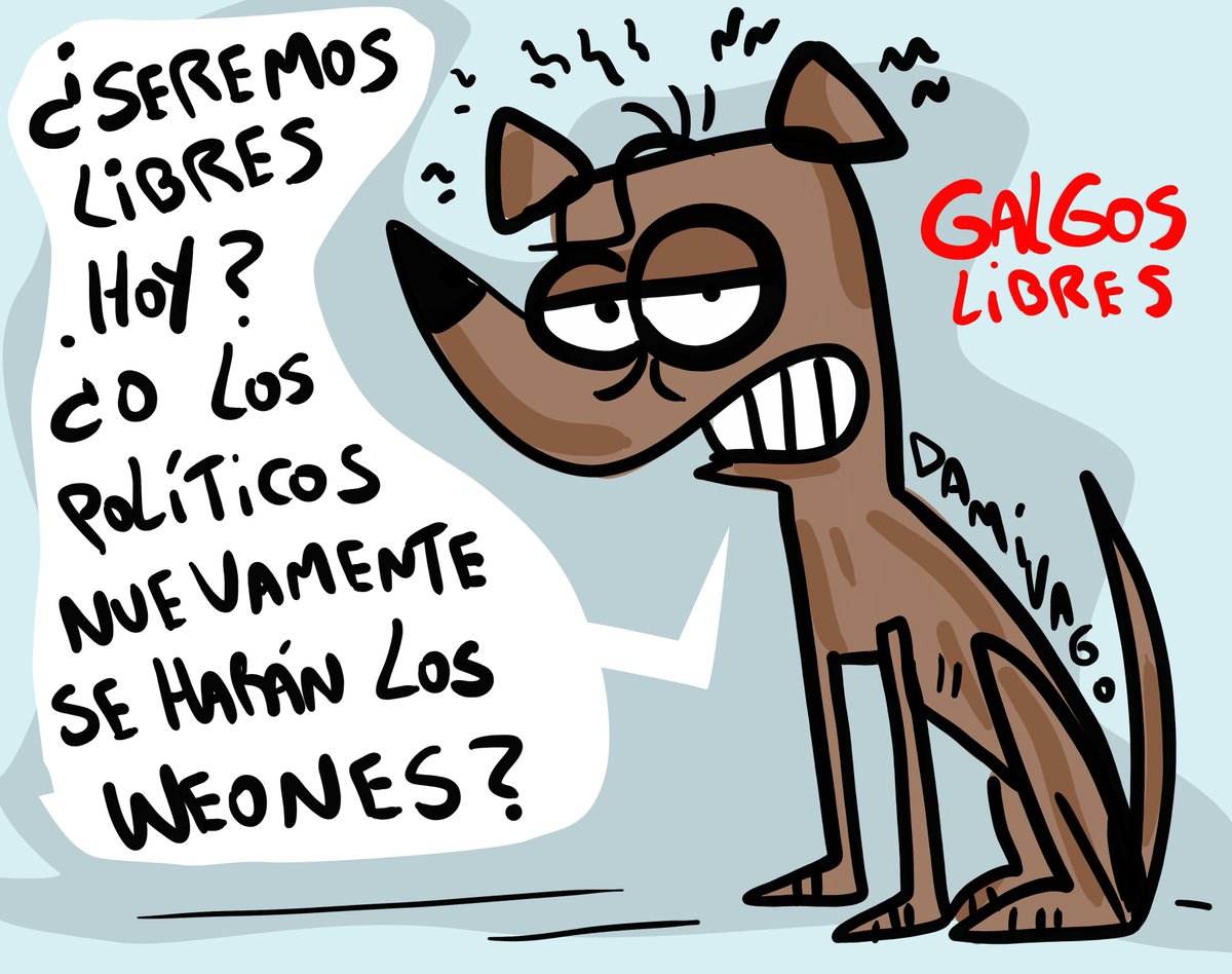 Damivago's tweet photo. ¿Galgos Libres al fin? https://t.co/GY1RVgwTJs