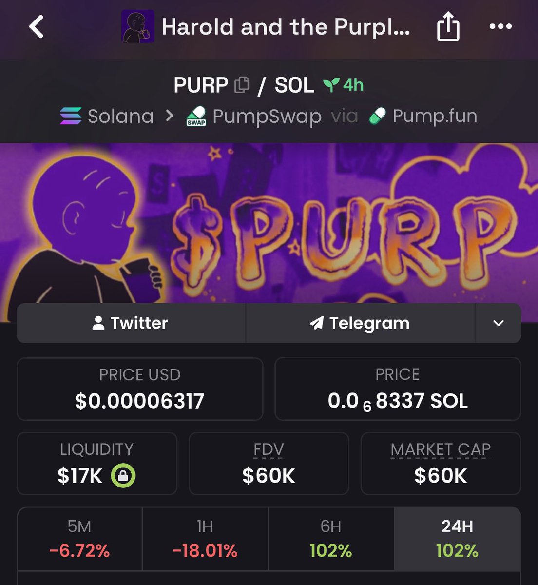 dapeeeeen's tweet photo. Dp8MoFwMtJPBY9CPGKx6GWhxFcsQCRR1S8DyrqFduZdK

$PURP

-followed by ansem @blknoiz06 
-under 70k
-4h ago

#ansem #sol #memecoins #crypto #dyor #nfa https://t.co/2K8jxEf1bo