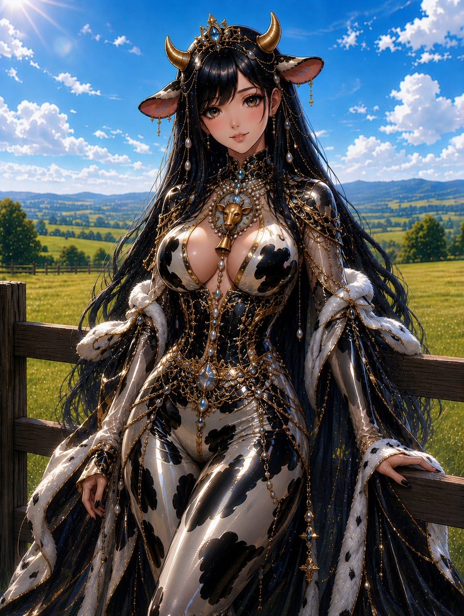 NyxTheCow's tweet photo. Mooooo~

Your goddess has a new outfit!

Its sexy right? 🐄👀🥰 https://t.co/50Vkh7K7kT