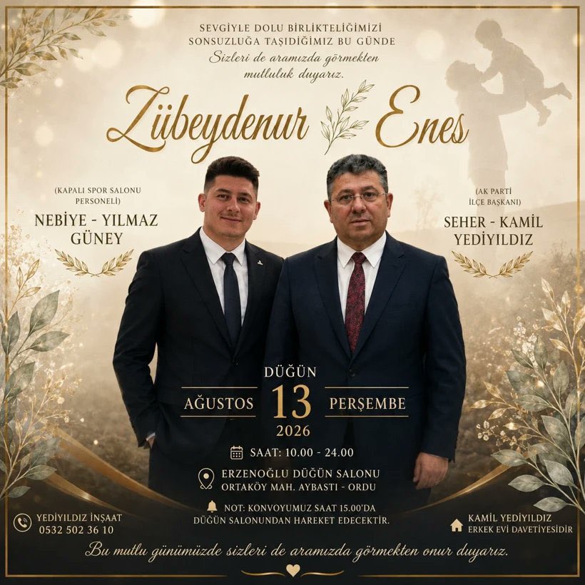 Profesorfacia_'s tweet photo. Hayır hayır 2 erkek evlenmiyor,
yobazlıkta yeni zirve sadece!

AKP’li bir ilçe başkanı, oğlunun düğün davetiyesine oğluyla kendinin fotoğrafını bastırmış!

Bunun adı muhafazakarlık falan değil, akıl hastalığıdır artık!

Allah akıl fikir versin… https://t.co/m305EHIooM