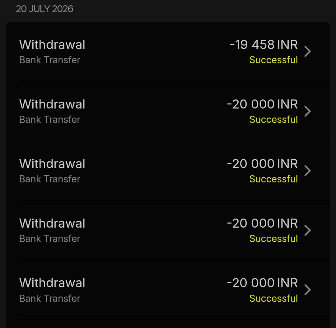 pari85x's tweet photo. @parimatch
@parimatchindia

they got my fiat withdrawal wrong tho , they send me 2000inr inste4of 20000 inr 🤣
after emailing support for 20 days decided i won't play again on parimach 
it's problem when theres 3rd party provider is involved! so just don't play with fiat https://t.co/SR5gaoyYLk