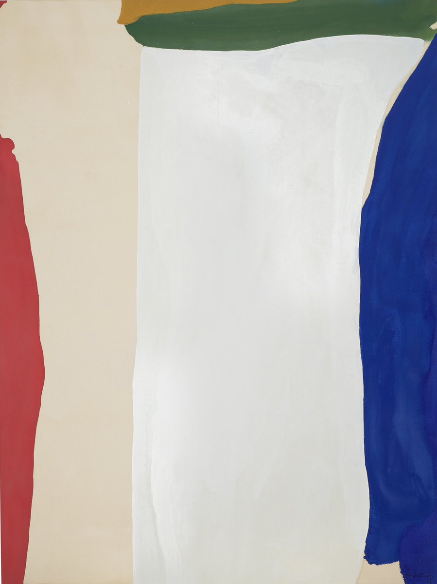 Lilazazz's tweet photo. Helen Frankenthaler https://t.co/Rx3eEbzNXc