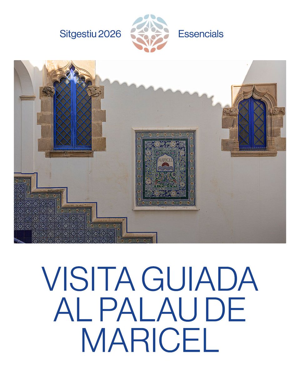 MuseusDeSitges's tweet photo. 📣 Els dimarts i dimecres de juliol i agost visitem el Palau de Maricel.
▶️ Fem un recorregut per les seves sales, el claustre i les terrasses per admirar la singularitat i bellesa del seu edifici i obres.
🕙 10 h: anglès
🕚 11 h: castellà
🕛 12 h: català https://t.co/AVpqmP7Ldr