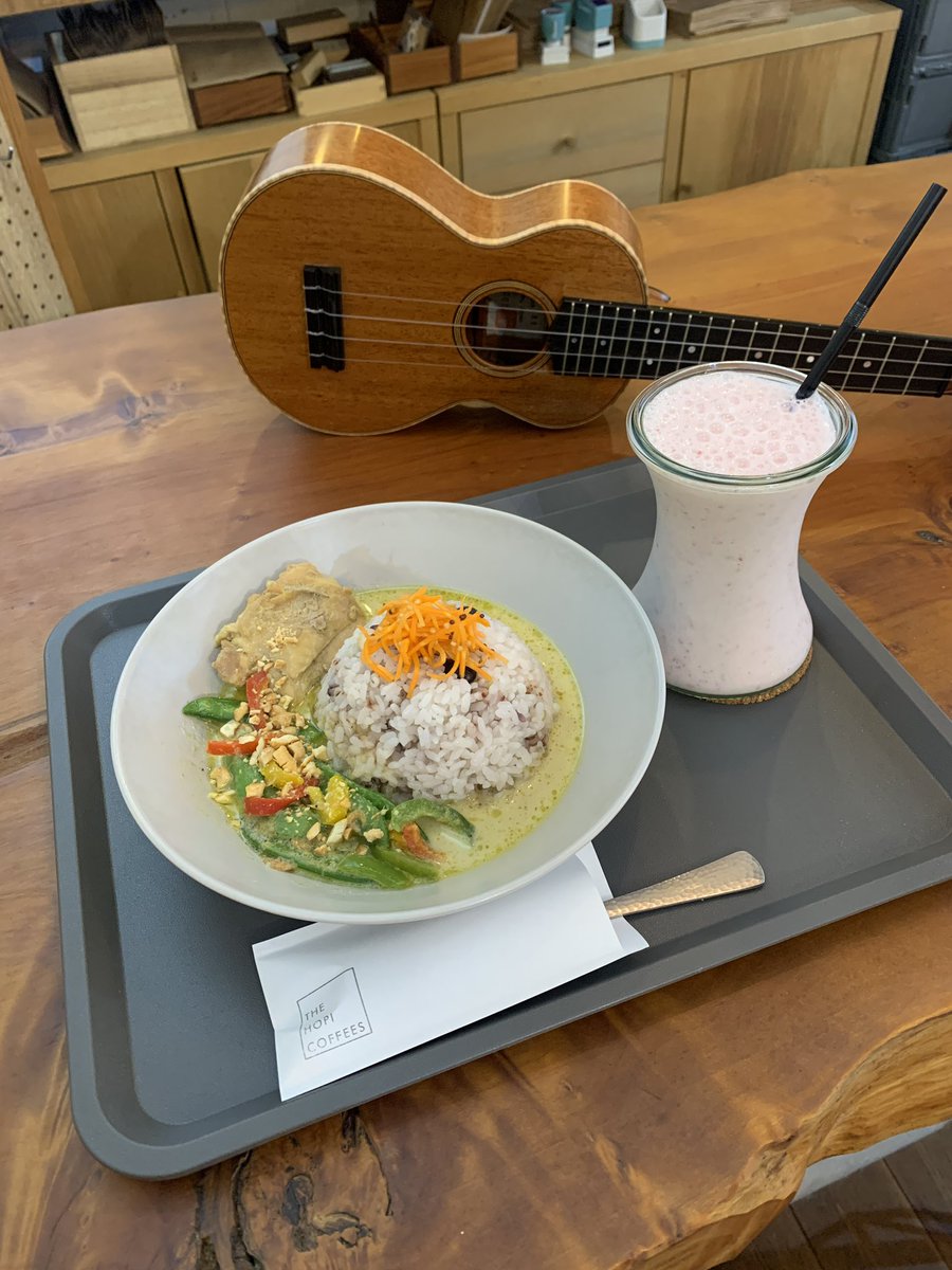 TheHopiCoffees's tweet photo. 本日より、Uber Eatsにてグリーンカレーのキャンペーン実施中です！よろしくです😀 https://t.co/L0juw6gcfW