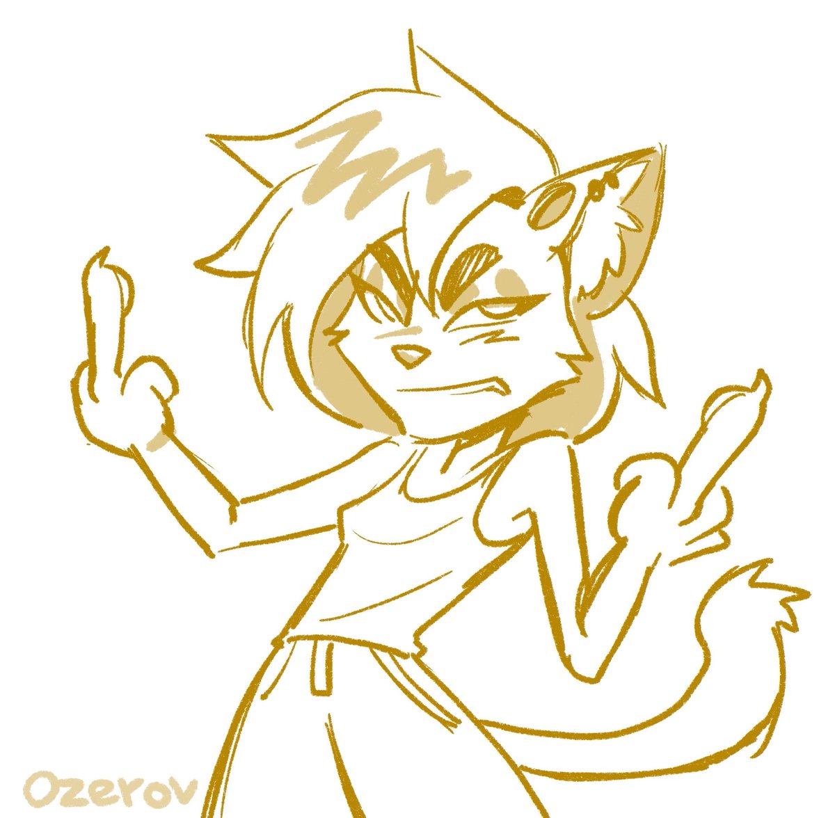 OzerovFntm's tweet photo. Sketch my OC in the shape of a cat

#sketch #faithallen #cat #furry #chibi https://t.co/RQedSAU5i3